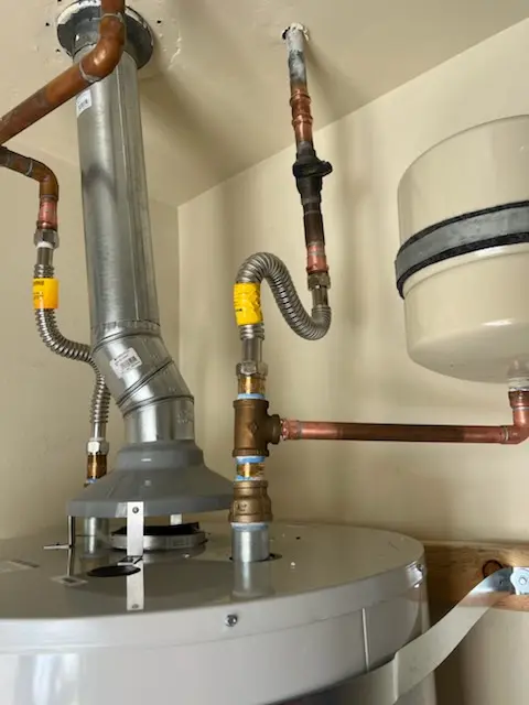 Water heater installation and plumbing repair in Lloydsville